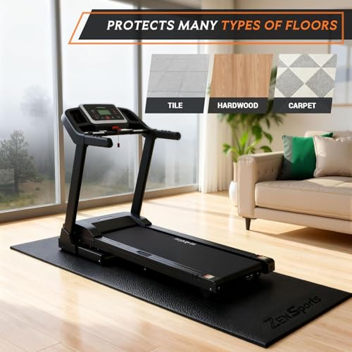 ZENY Large Exercise Equipment Mat 96"x38"