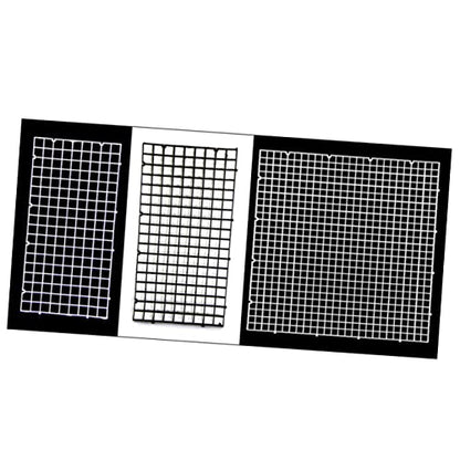 Beaupretty 2sets Fish Tank Divider Spliced Lattice Plate Aquarium Accessories Suction Cups for Betta Fish Random Color