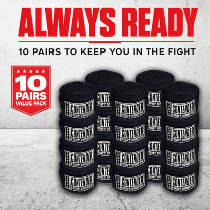Contender Fight Sports Mexican Boxing Hand Wraps, 10 Pairs