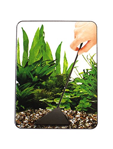 Ruilogod Stainless Steel Aquarium Shovel Sand Scraper Scoop Silver Tone (id: 2d0 8a1 df9 4a5 4ce