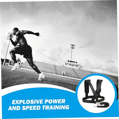 Weight Sled, Nylon Sled Harness Tire Pulling Harness Speed Training Equipment Pull Strap for Sprint Running and Football, Basketball, Soccer Workout Equipment ·1