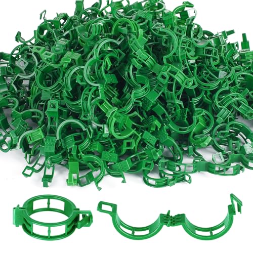 200PCS Green Plant Support Clips, Tomato Clips, Garden Clips, Trellis Clips, Vine Clips for Climbing Plants to Prevent Tomatoes from Pinching or Falling Off - color: Green 200Pcs