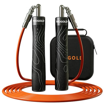 Weighted Jump Rope for Men Women -Interchangeable 1/5lb 1/4lb 1/2lb Heavy jump ropes - 360 Degree Spin - Length Adjustable,Ergonomics Leather Grip Skipping Rope for Fitness Weight Loss & More - color: T64 Earth