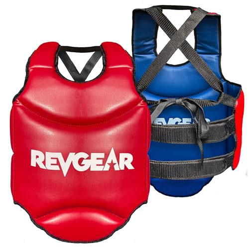 Revgear Muay Thai Reversible Chest Protector, MMA, Kickboxing, Karate - size: Small