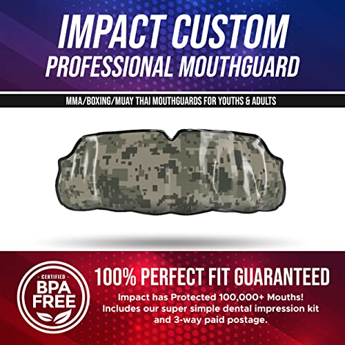 Impact Custom Professional MMA/Boxing/Muay Thai Mouthguard - Camo - color: Camo
