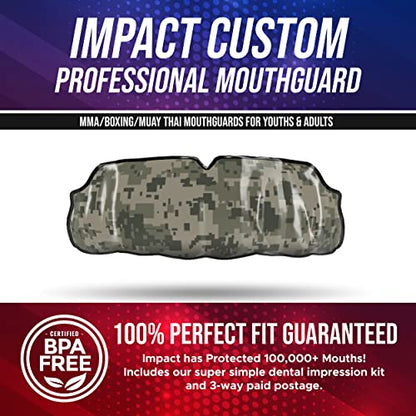 Impact Custom Professional MMA/Boxing/Muay Thai Mouthguard - Camo - color: Camo