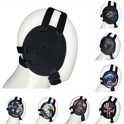 ROAR-INT BJJ Ear Guard New Easy to Adjust Design Wrestling Protective Headgear Wrestling Ear Guard MMA Jiu Jitsu - color: Black