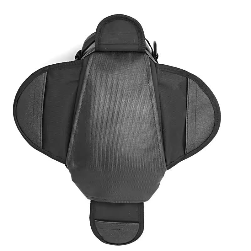 Magnetic Tank Bag for Motorcycles Universal Phone Holder Water Resistant Gas Tank Pouch TB-01K (4 Magnets)