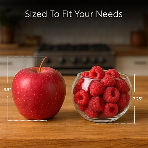 Restaurantware 4 Ounce Round Plastic Bowls 5 Disposable Sphere Cups - Reprocessable Does Not Shatter Easily Clear Plastic Appetizer Bowls Versatile For Weddings Parties Or Birthdays - size: 4 oz