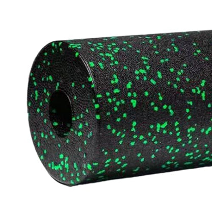 Yiju Hollow Foam Roller 12 Inch for Post Workout Stretching and Massage, Green - color: Green
