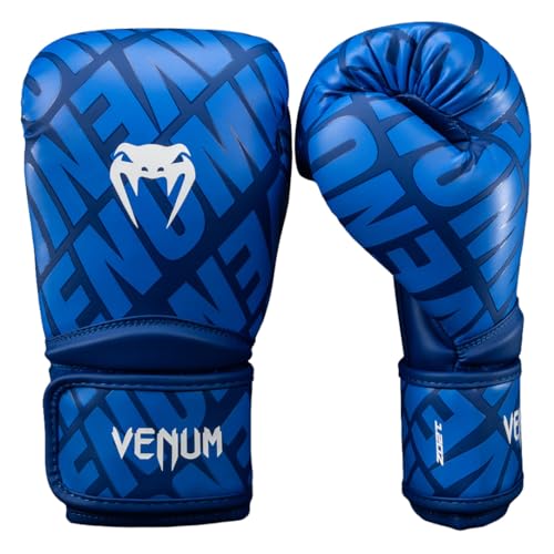Venum Contender Boxing Gloves - color: Royal Blue/White, size: 14-Ounce, style: Contender 1.5 XT 3D