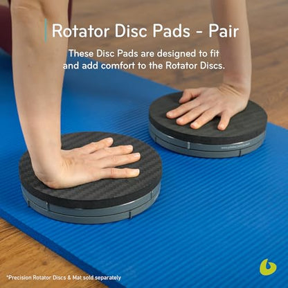 Rotator Disc Pad for Precision Rotator Discs, Balanced Body, 12 in, Pair - size: Pair, 9 inch