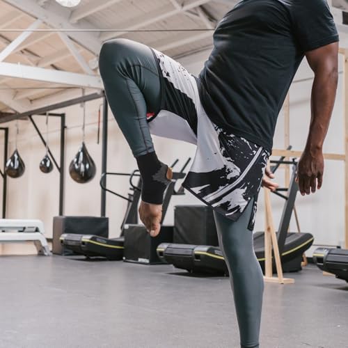 2pcs Boxing Foot Protector for Karate Practitioners, Black