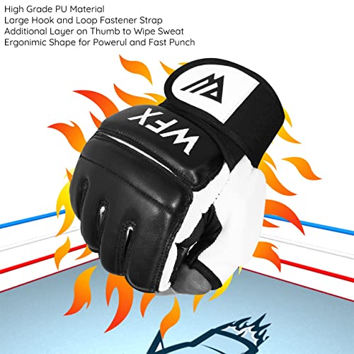WFX Punch Bag Boxing Gloves Karate Mitts MMA Body Combat Taekwondo Training Martial Art Fighting Grappling Muay Thai TKD MMA Synthetic - size: Large