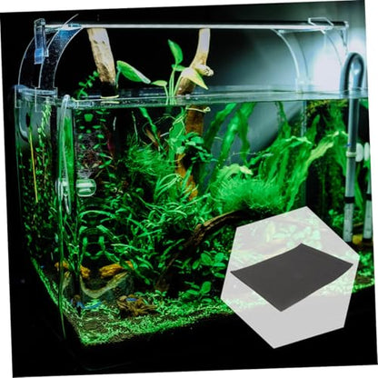 Levemolo 2pcs Nonslip Fish Tank Mat Thickened Cushioning Pad for Reptile Terrariums Thick Heat Absorption Stability for Aquariums and Fish Tanks