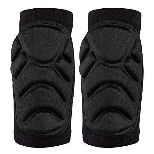 TTIO Elbow Pads- Breathable Protective Soft Lightweight Padded Sleeve Elbow for Skiing Skating Snowboarding Unisex - size: Medium