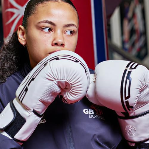 STING Armaplus Boxing Gloves - color: White, size: 14 Oz