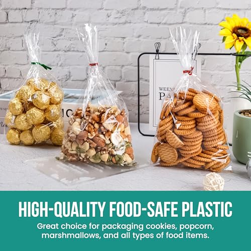 Levex - 9" x 24" (1000 Count) Open End Flat Top - 2-Mil Heavy Duty Clear Poly Bags for Packaging, Shipping, Storage & Food (Bags Do Not Have a Seal or Prints) - size: 9" x 24" (1000 Pack)