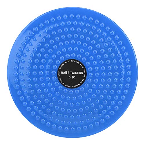 Twisting Waist Disc, Bodytwister Ankle Body Aerobic Exercise Foot Exercise Fitness Magnet Balance Rotating Board - color: Blue