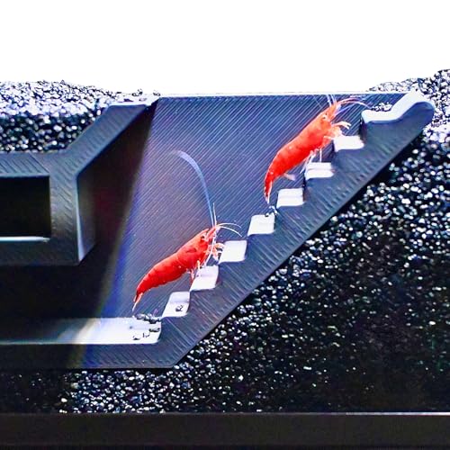 Shrimp Cave Underground Maze Tunnel | Viewing Shrimp Freshwater Hide Tunnel | Aquarium Shrimp Breeding Cave Perfect for Small Shrimp, Cherry Shrimp, Dwarf Shrimp - color: Black