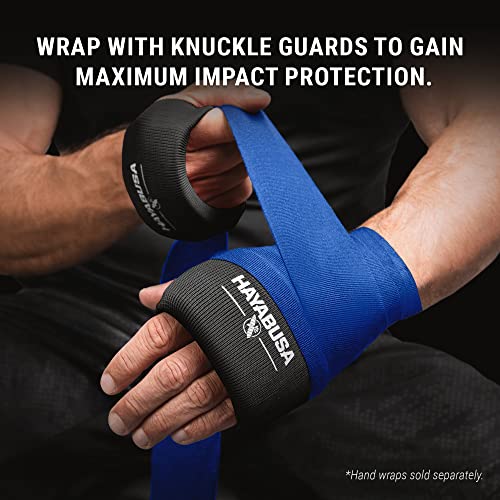 Hayabusa Boxing Knuckle Guards - color: Black, size: Small-Medium