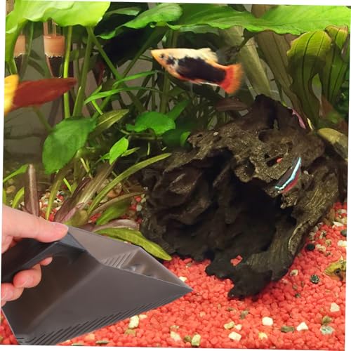 Aquarium Sand Cleaner Tool Unique Mudbottom Sieve Design for Effortless Fish Tank Maintenance Protects Plant Roots Versatile for Various Aquatic Environments