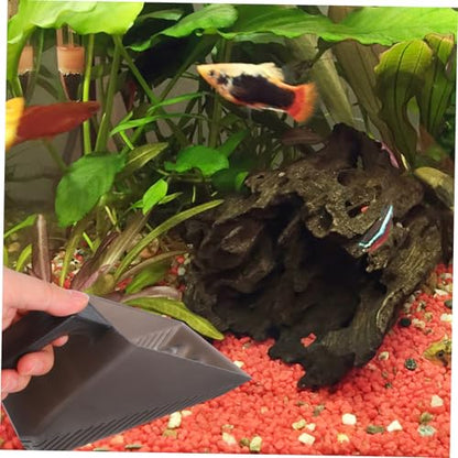 Aquarium Sand Cleaner Tool Unique Mudbottom Sieve Design for Effortless Fish Tank Maintenance Protects Plant Roots Versatile for Various Aquatic Environments