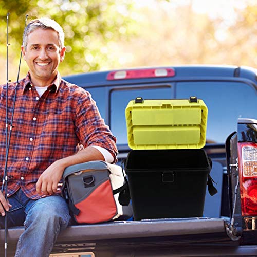 Fishing Box Comfortable Seat Fishing Storage Container for Live Fish Lightweight Portable for Anglers