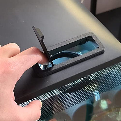 The Feeding Door for Flex 15 Gallon & 9 Gallon Aquarium Kit (Flex 9G 34L, Black)