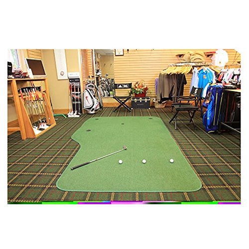 Big Moss Golf The Country Club 610 V2 6'X10' Practice Putting Chipping Green with 4 Cups