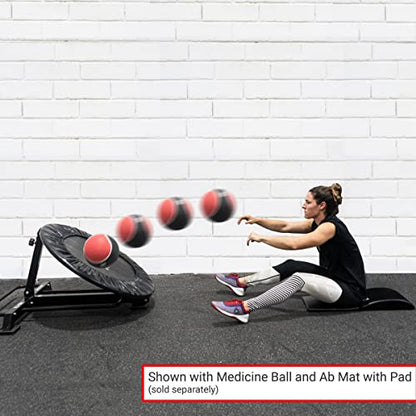 Valor Fitness Adjustable Medicine Ball Rebounder Trainer