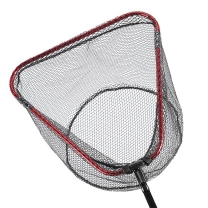 Aluminum Foldable Net Head Replacement Saltwater Fishing Tools Outdoor Landing Fishing 40cm / 60cm / 65cm - size: Small size 38X40cm