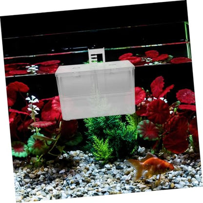 balacoo Fish Breeding Box Incubator for Aquariums Divider for Fry -Resistant Material for Fish Tank Use Efficiently Protects