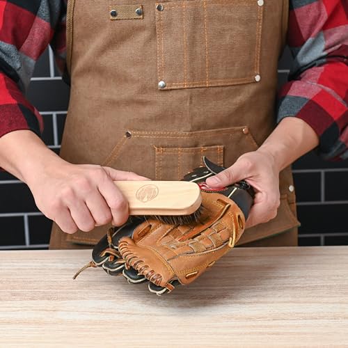 Rhino Wax Complete Baseball Glove Cleaning Kit: Cleaner, Scrub & Brushes