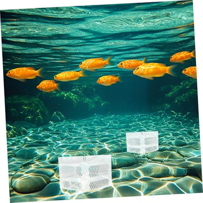 Toyvian Aquarium Divider Tray Acrylic Fish Tank Grid for Clean Healthy Environment