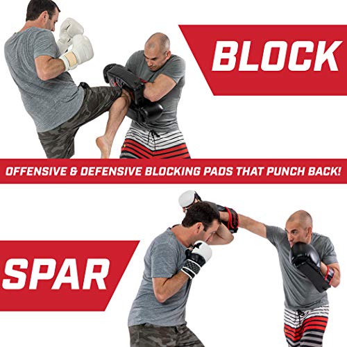 GoSports Padded Blocking Guards - 2 Pack, Great Defender Simulation for Martial Arts & Sports Training - style: Counterstrike Gloves