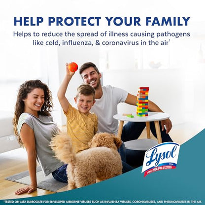 Lysol Air Sanitizer Spray with Bacterial Odor Eliminator for Home & Office, Sanitizing Air Spray, Air Freshener Alternative, Simple Fresh Scent,10 oz (Pack of 6) - size: 10 Ounce (Pack of 6)