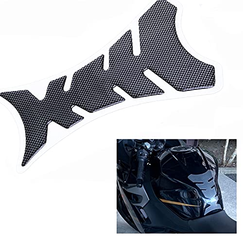 Fuel Tank Protector Decal, Chrome Decal Sticker Vinyl Decal Emblem Protection Gas Tank Pad for Yamaha YZF-600 R6 2017 2018 2019 2020 2021 Tank Sticker Protector