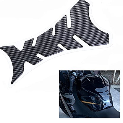 Fuel Tank Protector Decal, Chrome Decal Sticker Vinyl Decal Emblem Protection Gas Tank Pad for Yamaha YZF-600 R6 2017 2018 2019 2020 2021 Tank Sticker Protector