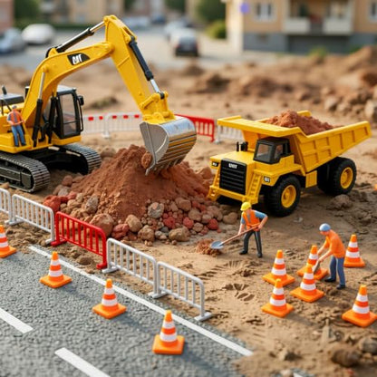 30/60/100 Pack Mini Traffic Cones, 1 Inch Tiny Construction Cones