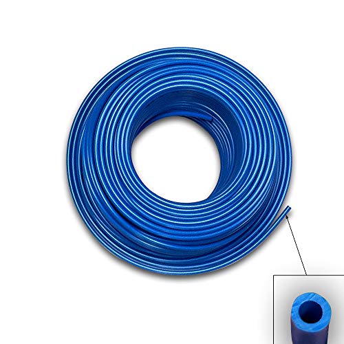 Food Grade 1/4 Inch Plastic Tubing for RO Water Filter System, Aquariums, Refrigerators, ECT; BPA free; Made from FDA compliant materials and meets NSF Standards and Regulations (30 Feet, Blue)