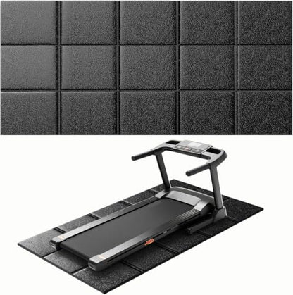 THAILE Gym Equipment Mat, 79" x 39"x 0.14" Exercise Equipment Mat - size: 79"L x 39"W x 0.1"Th