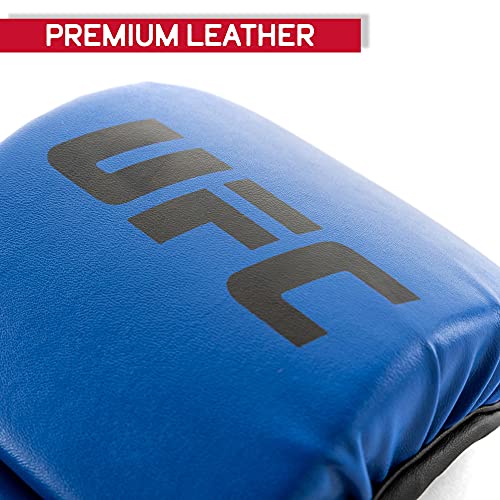 UFC 8oz MMA Sparring Gloves - color: Blue, size: Small-Medium