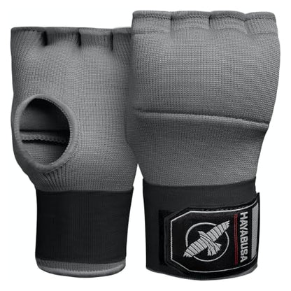 Hayabusa Quick Gel Hand Wrap Boxing Gloves - color: Grey, size: Medium