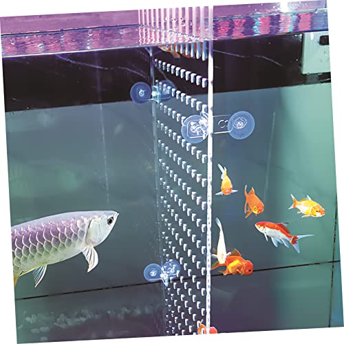 Transparent Acrylic Fish Tank Divider Isolation Board for Aquarium Easy to Install Partition for Breeding Separation Fish Tank Accessory
