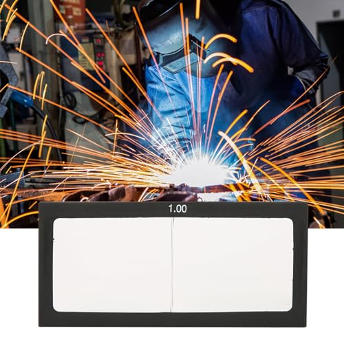 Welding Glass Magnifier Lens for Electric Arc Prevention, 2.5 Diopter Lens for Welder Accessories, Replacement for Old Lens (1.0)