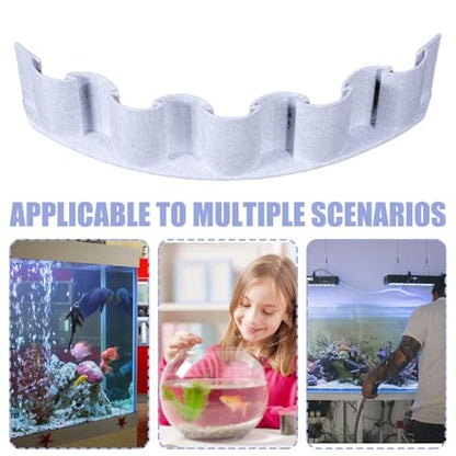Aquarium Substrate Divider – Fish Tank Fence | Aquarium Accessories Decorative Board | Sand Water Grass Mud Separator | Planted Aquarium-Landscaping Panel for Fish Tank Isolation - style: B