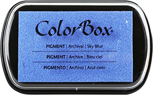 ColorBox Classic Pigment Sky Blue Inkpad - color: Sky Blue