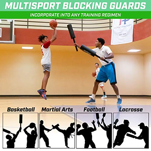 GoSports Padded Blocking Guards - 2 Pack, Great Defender Simulation for Martial Arts & Sports Training - style: Blocking Sticks