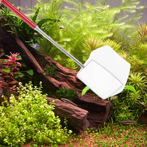 DOITOOL Mini Telescopic Aquarium Net for Fish and Shrimp Small Mesh Floating Fish Keeping Net with Extendable Handle for Breeding Tanks and Aquarium Maintenance